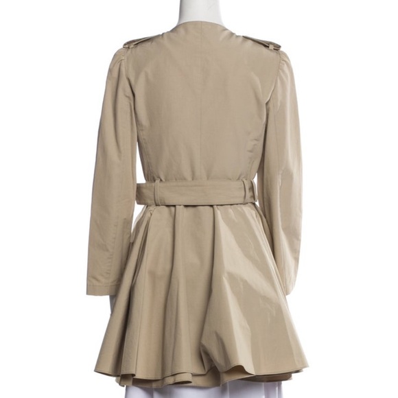 Prada belted trench coat with full skirt IT40 (US 2/4) - Picture 3 of 14